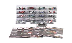 COLLECTION OF 1/43 SCALE DIECAST MODEL CARS - PANINI COLLECTIONS