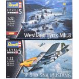 TWO REVELL 1/32 SCALE PLASTIC MODEL KITS OF AVIATION INTEREST