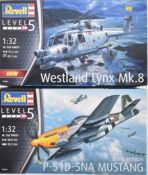 TWO REVELL 1/32 SCALE PLASTIC MODEL KITS OF AVIATION INTEREST