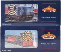 TWO BACHMANN OO GAUGE MODEL RAILWAY DIESEL SHUNTERS