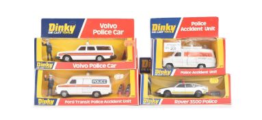 COLLECTION OF VINTAGE DINKY TOYS DIECAST MODELS OF POLICE INTEREST