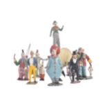 COLLECTION OF VINTAGE LEAD TOY CIRCUS FIGURES