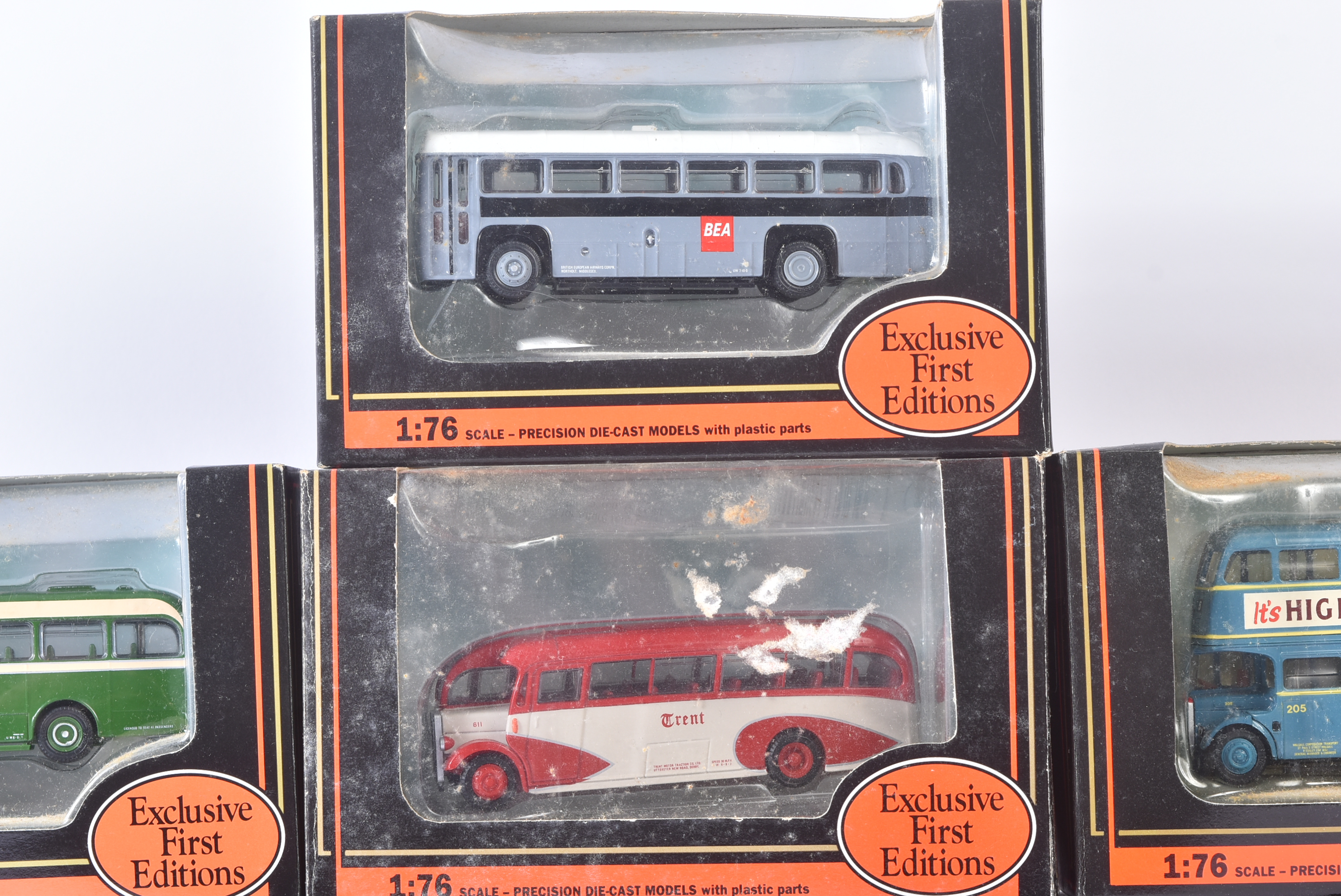 COLLECTION OF 1/76 SCALE DIECAST MODEL BUSES - Image 6 of 7