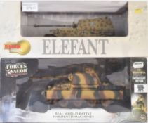TWO DIECAST MODEL MILITARY TANKS