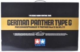 TAMIYA 1/16 SCALE RADIO CONTROL GERMAN PANTHER TYPE G TANK