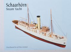 CALDERCRAFT 1/35 SCALE SCHARRHORN STEAM YACHT MODEL