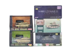 COLLECTION OF ASSORTED DIECAST MILITARY TANK MODELS