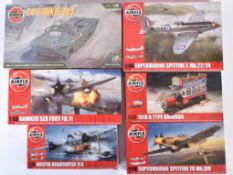 COLLECTION OF ASSORTED AIRFIX PLASTIC MODEL KITS