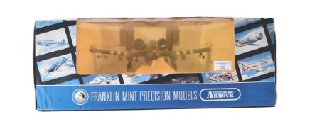 FRANKLIN MINT ARMOUR COLLECTION 1/48 SCALE USAF A10 WARTHOG AIRCRAFT