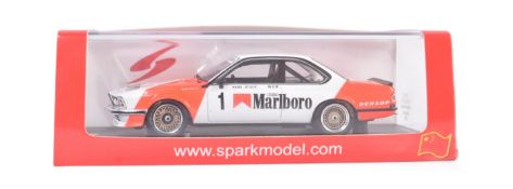 SPARK MODEL 1/43 SCALE DIECAST BMW 635 CSI RACE CAR