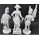 THREE BLANC DE CHINE DRESDEN SOLDIERS FIGURES - Image 2 of 4