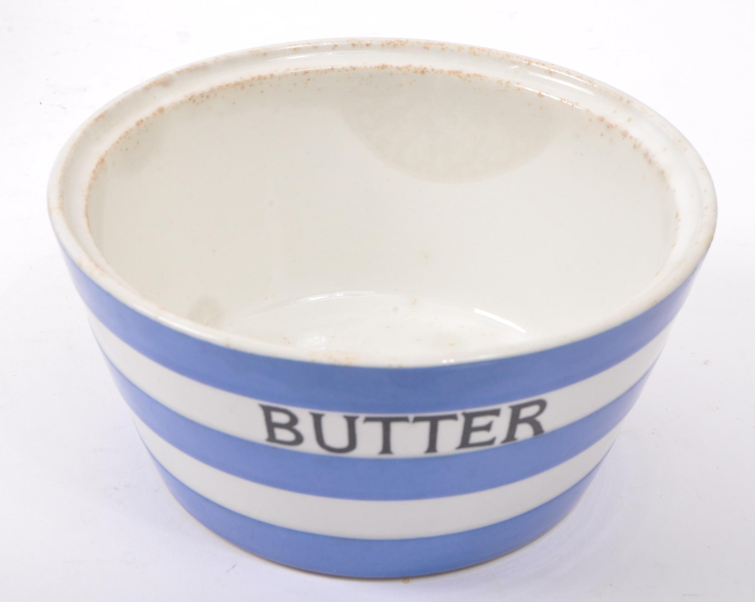 T G GREEN CORNISHWARE CHINA BOWL & BUTTER BOWL - Image 5 of 6