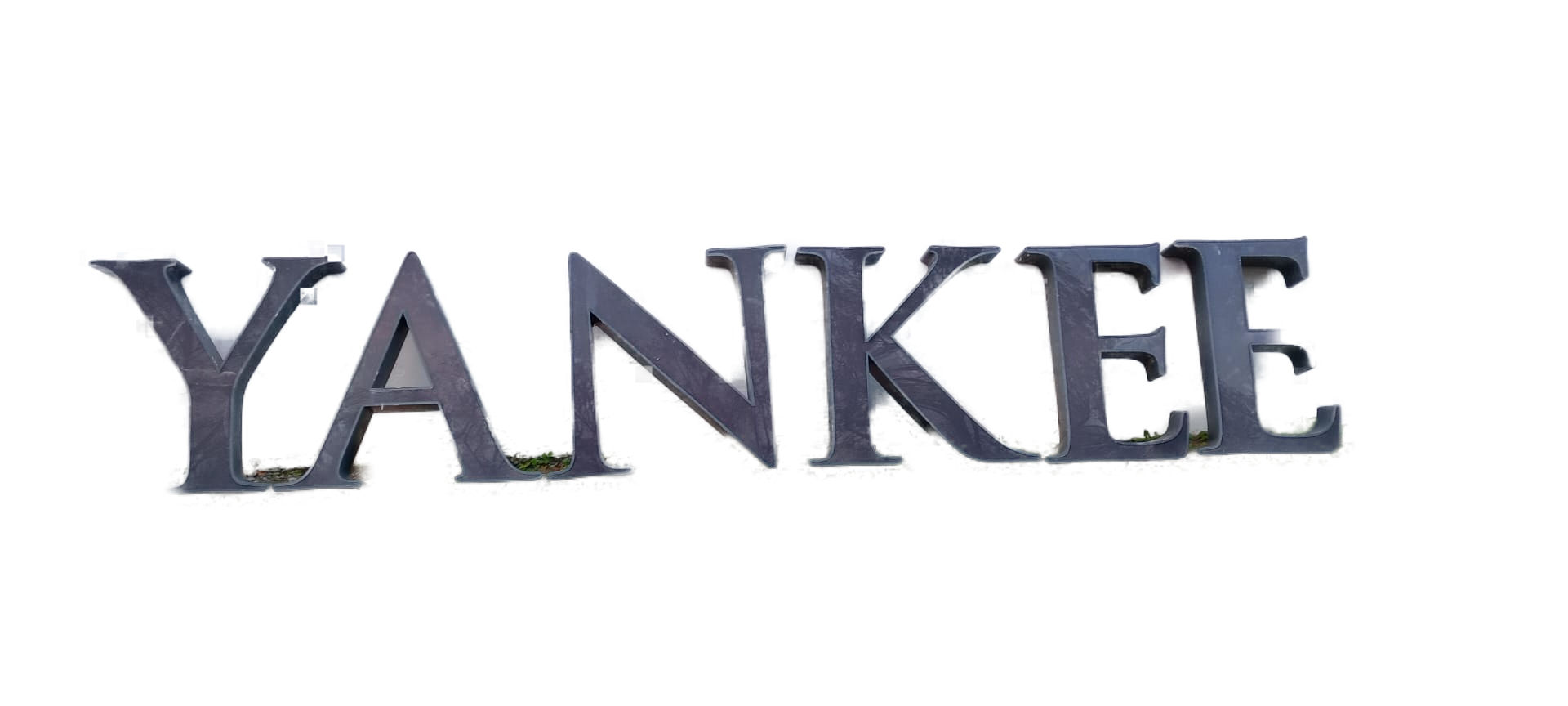 YANKEE CANDLE - SET OF LARGE ALUMINUM LETTERS - Image 3 of 7