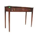 19TH CENTURY MAHOGANY CHINESE CHIPPENDALE WRITING TABLE