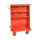 RETRO VINTAGE INDUSTRIAL ENGINEERING TROLLEY