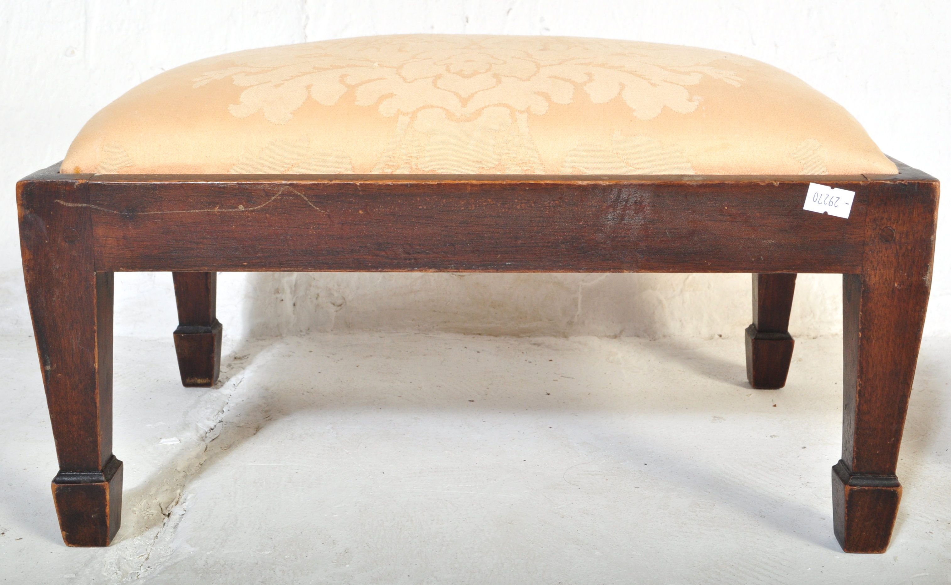 PAIR OF 19TH CENTURY LOW FOOT STOOLS - Image 4 of 5