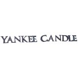 YANKEE CANDLE - SET OF LARGE ALUMINUM LETTERS