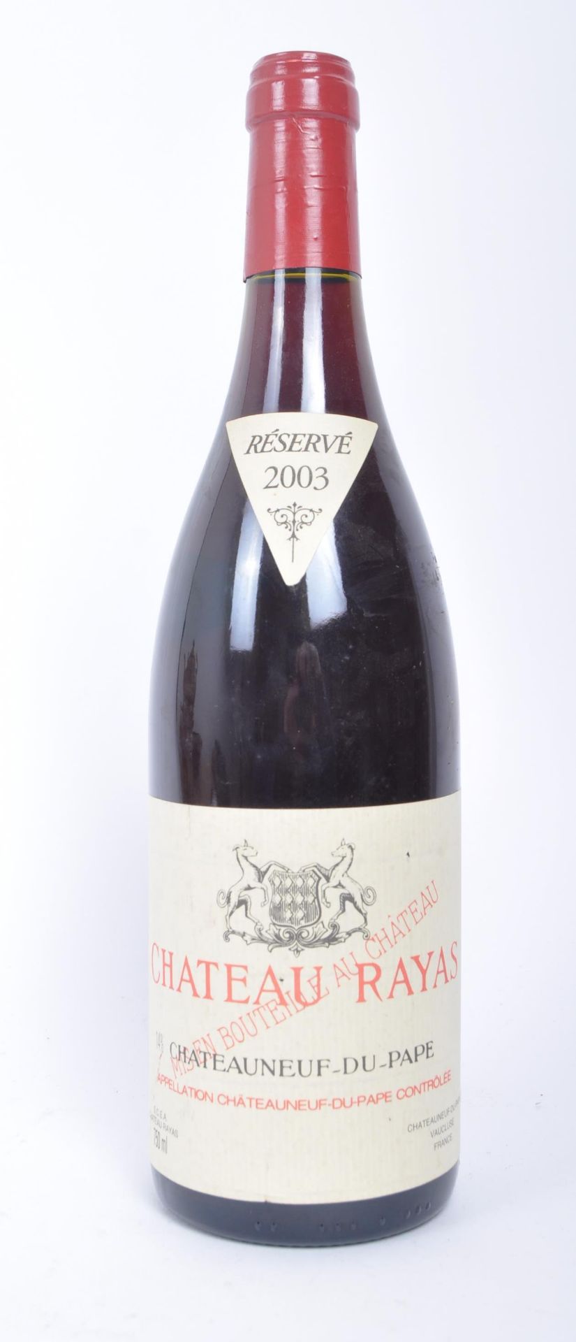 CHATEAU RAYAS CHATEAUNEUF DU PAPE SINGLE RESERVE 2003