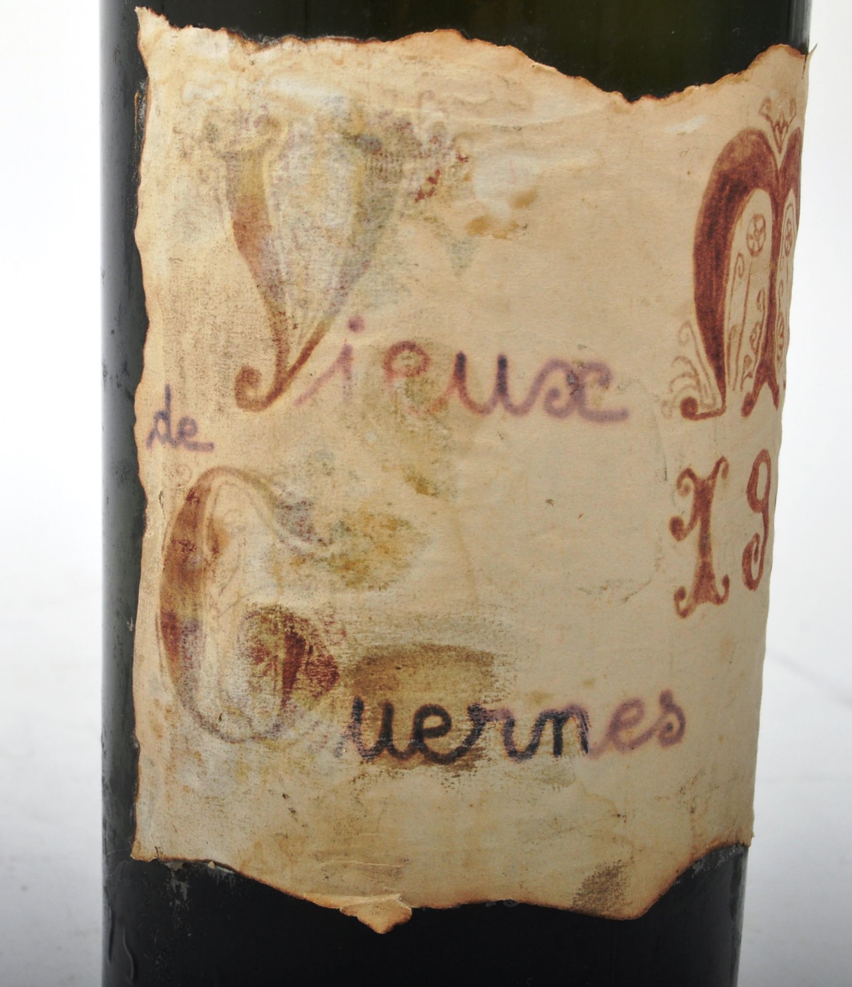 VIEUX MARC DE CUERNES 1945 - 75CL BOTTLE WAX SEALED - Image 5 of 7