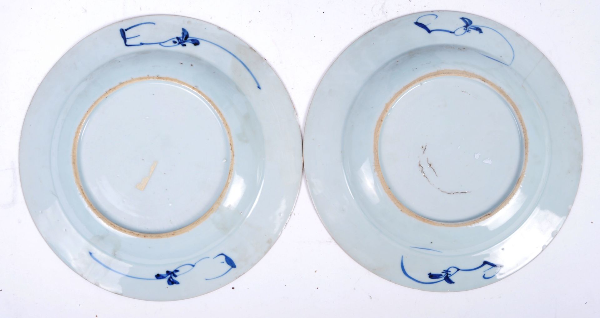 THREE 19TH CENTURY QING DYNASTY PORCELAIN & CERAMIC ITEMS - Image 8 of 9