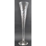 VERY LARGE 18TH CENTURY CEREMONIAL GLASS GOBLET