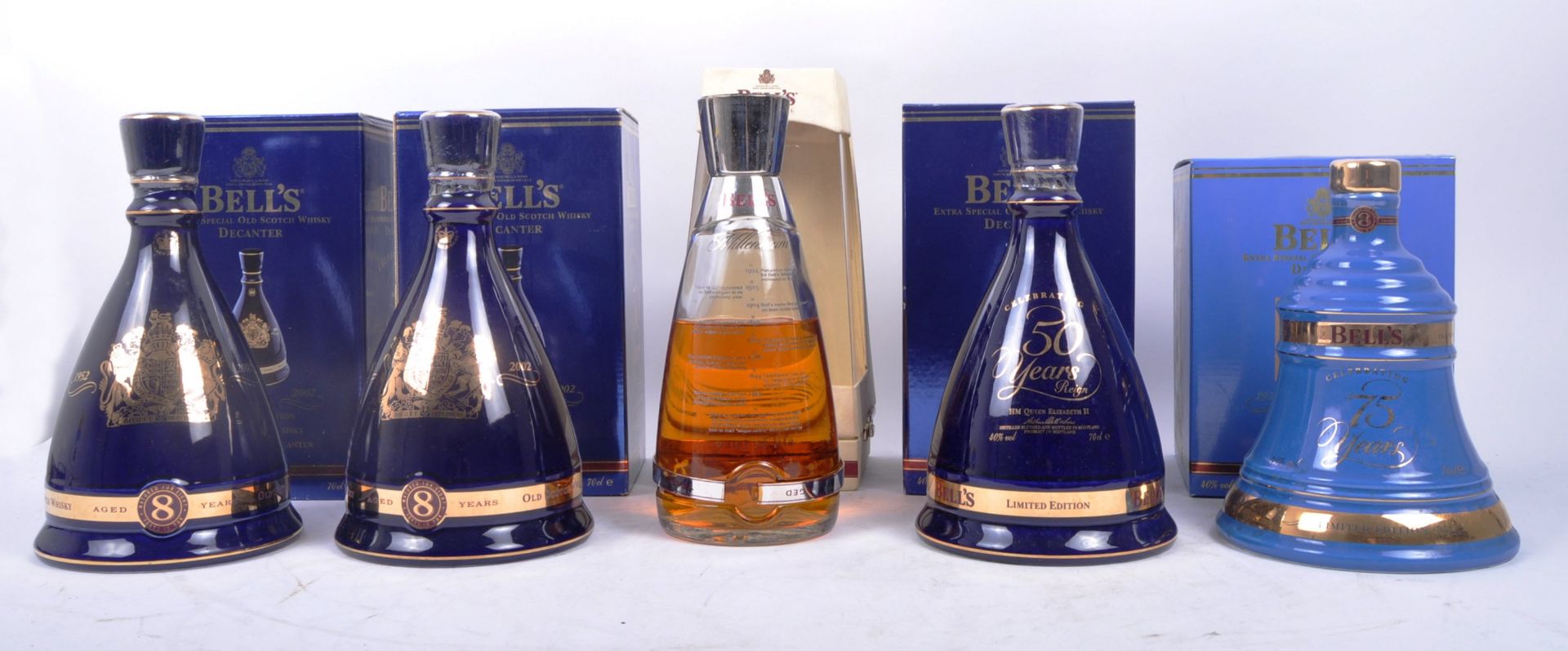 COLLECTION OF BOXED BELL'S WHISKY DECANTERS - Image 6 of 12