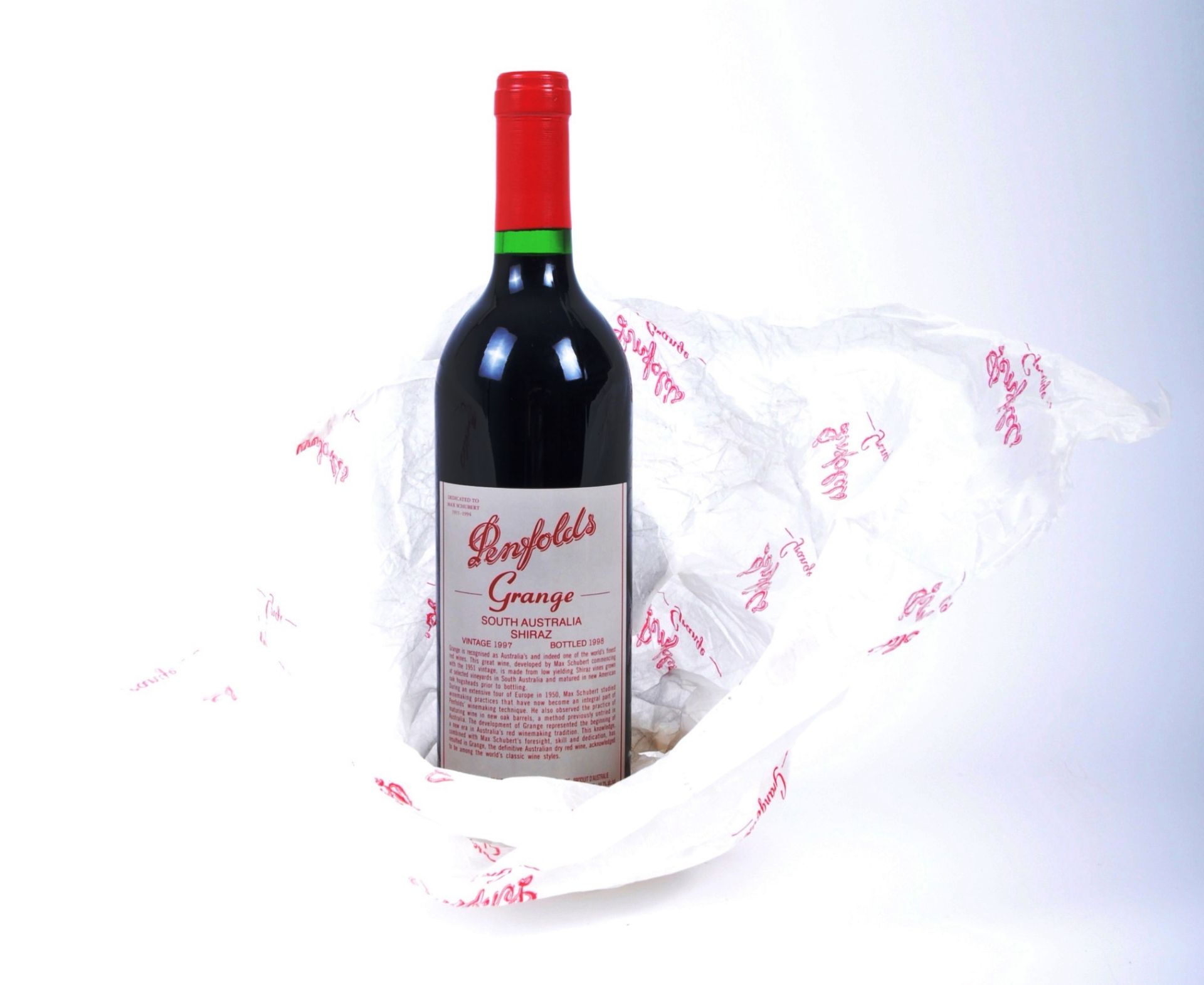 VINTAGE 1997 PENFORLDS GRANGE SOUTH AUSTRALIA SHIRAZ BOTTLE - Image 2 of 6