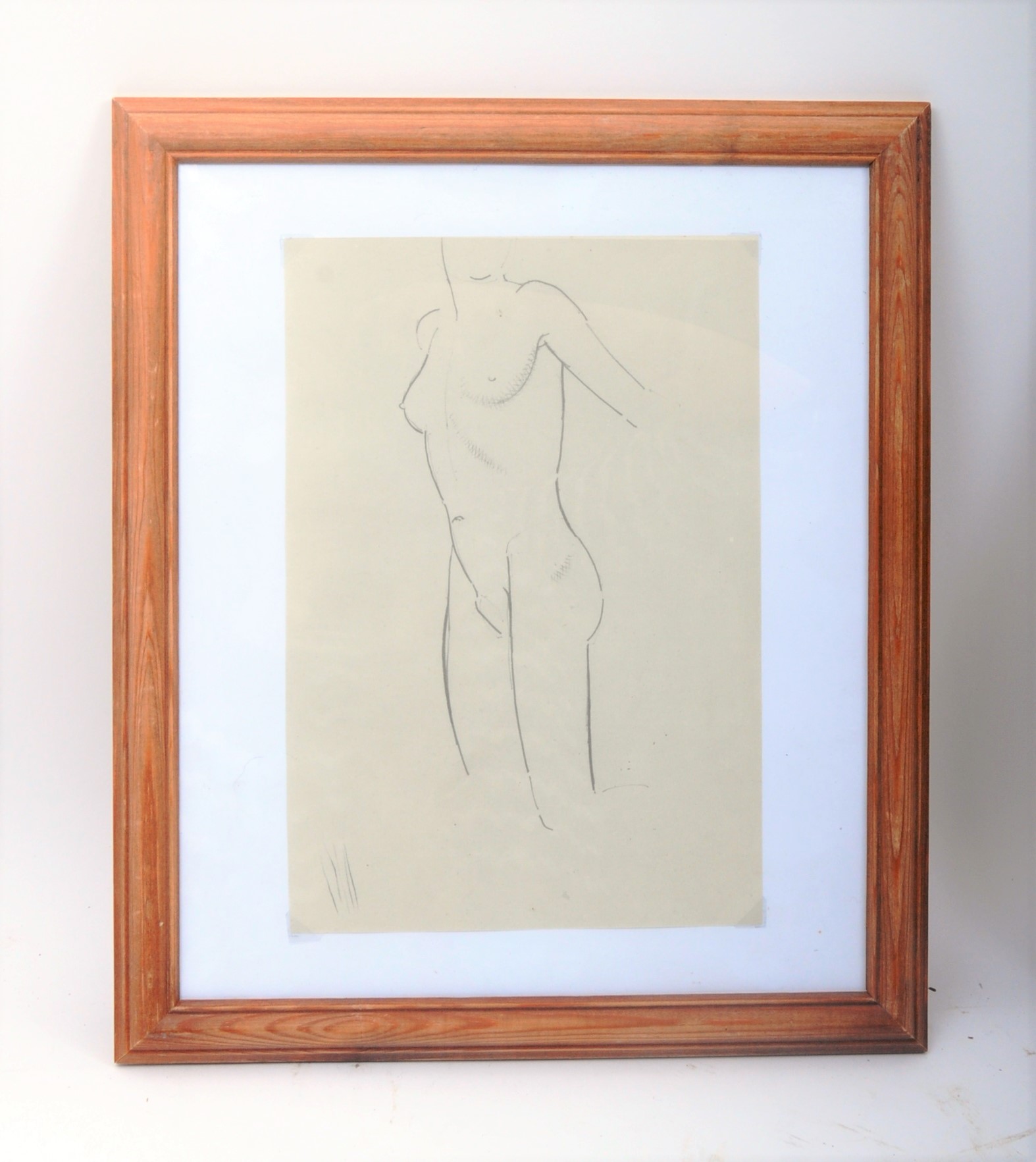 ERIC GILL - PAIR OF 20TH CENTURY 'FIRST NUDES' SKETCHES PRINTS - Image 3 of 8