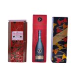 REMY MARTIN & COURVOISIER CHAMPAGNE COGNACS (3)