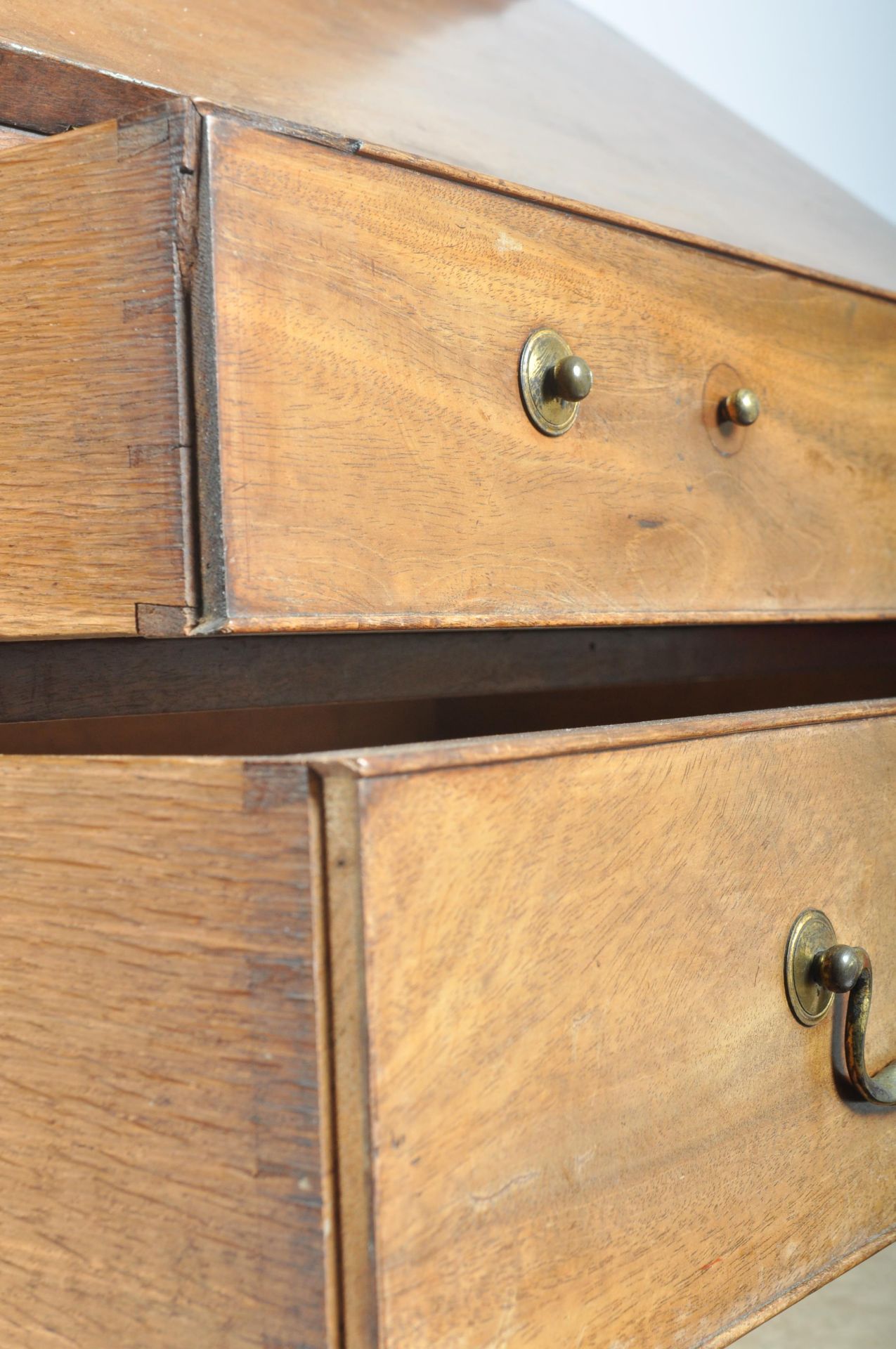 19TH CENTURY GEORGE III MAHOGANY ESTATE BUREAU BOOKCASE - Image 12 of 14