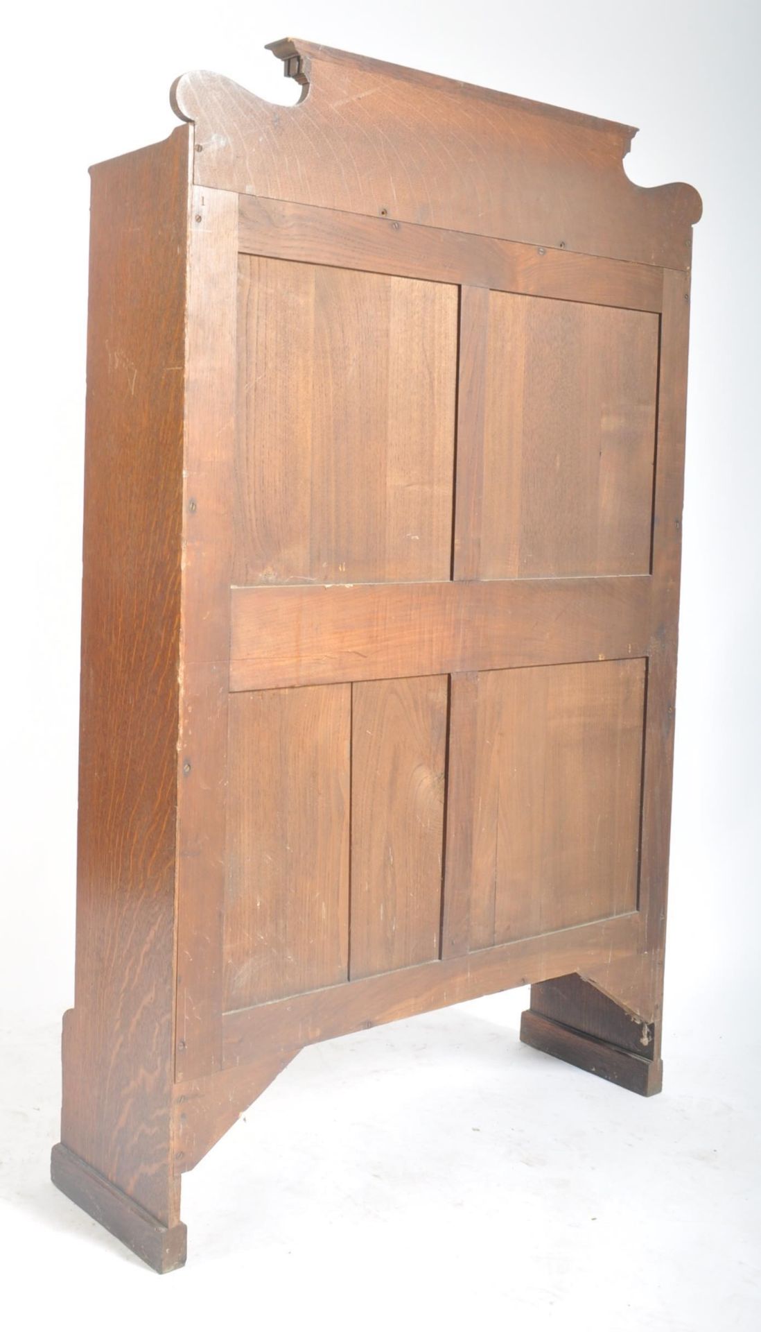 19TH CENTURY VICTORIAN ARTS & CRAFTS OPEN LIBRARY BOOKCASE - Image 5 of 5