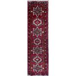 EARLY 20TH CENTURY NORTH WEST PERSIAN HERIZ FLOOR RUNNER RUG