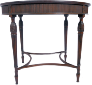 EDWARDIAN MAHOGANY ADAMS REVIVAL CENTRE OCCASIONAL TABLE