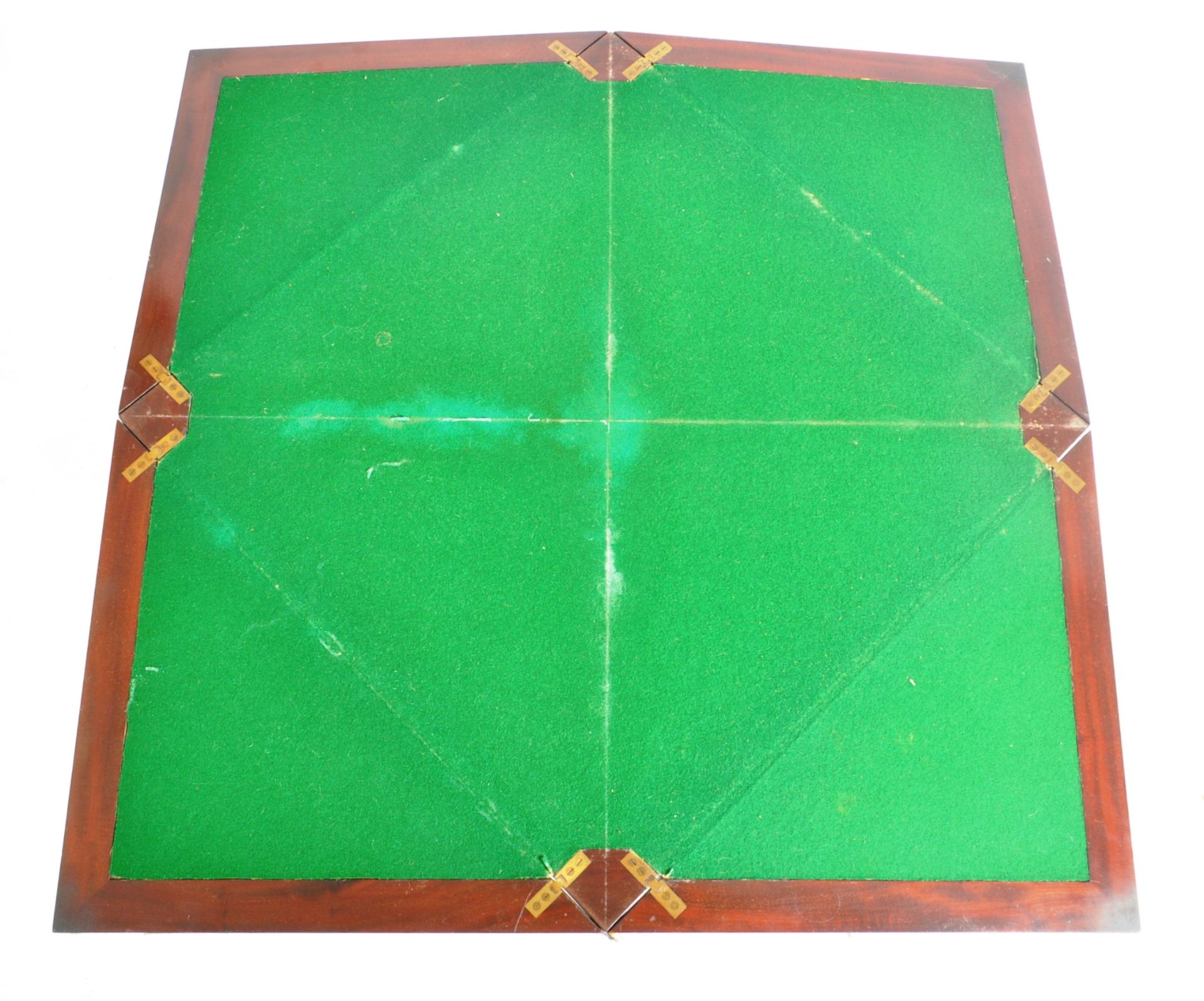 19TH CENTURY VICTORIAN ENVELOPE CARD / GAMES TABLE - Image 7 of 9