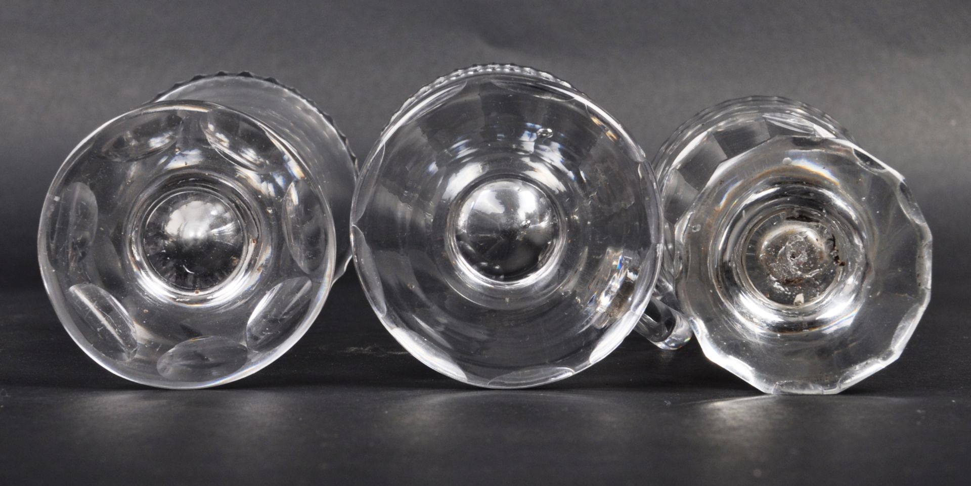 COLLECTION OF REGENCY CRYSTAL HAND CUT JELLY GLASSES - Image 7 of 7
