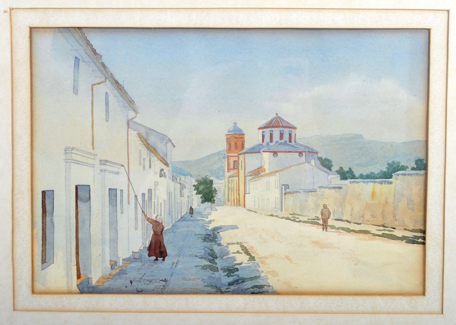 SIGNED ORIGINAL EARLY 20TH CENTURY WATERCOLOUR ON PAPER - Image 2 of 5