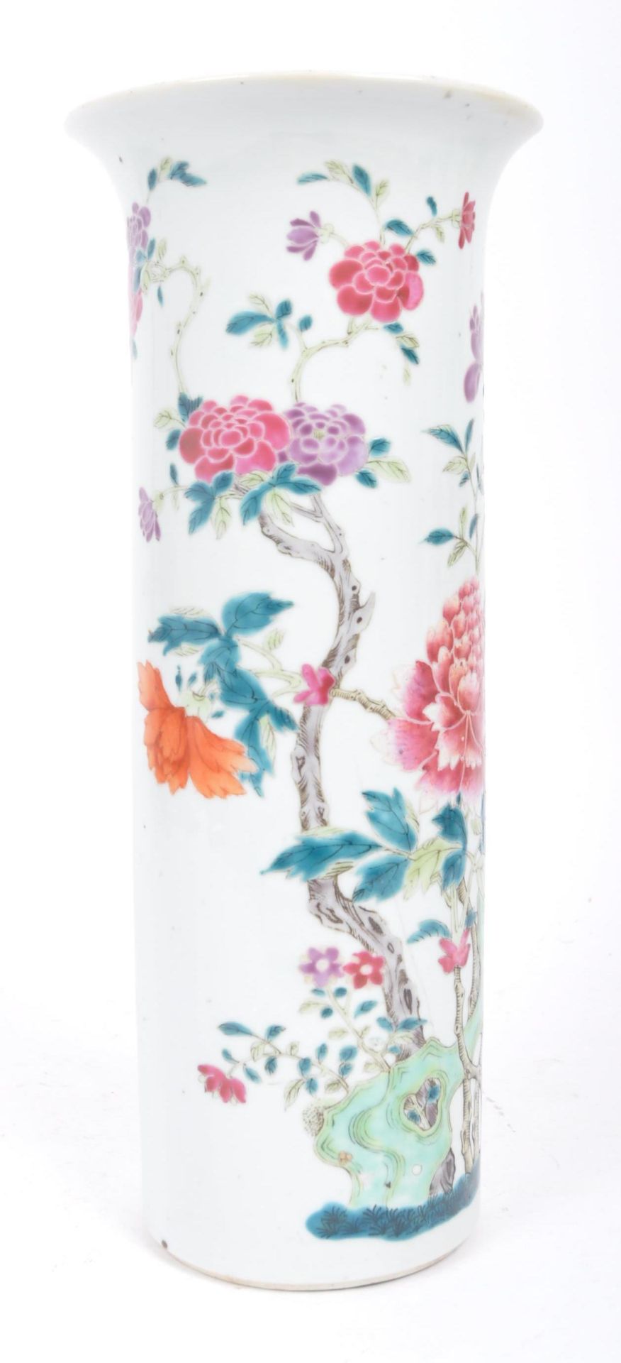 19TH CENTURY CHINESE KANGXI MARK PORCELAIN VASE - Image 2 of 6