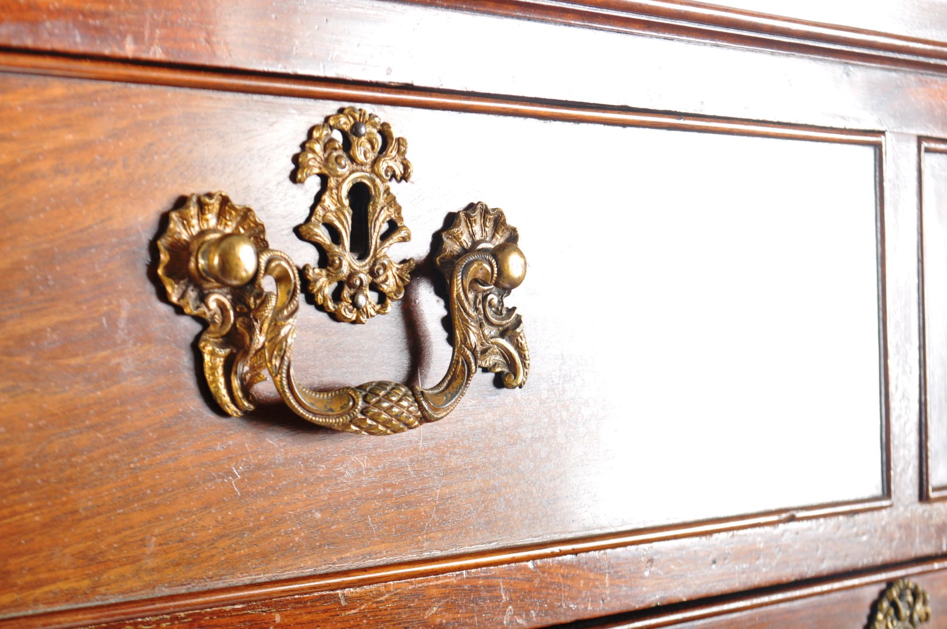 18TH CENTURY GEORGE III MAHOGANY CHEST ON CHEST TALLBOY - Image 3 of 8