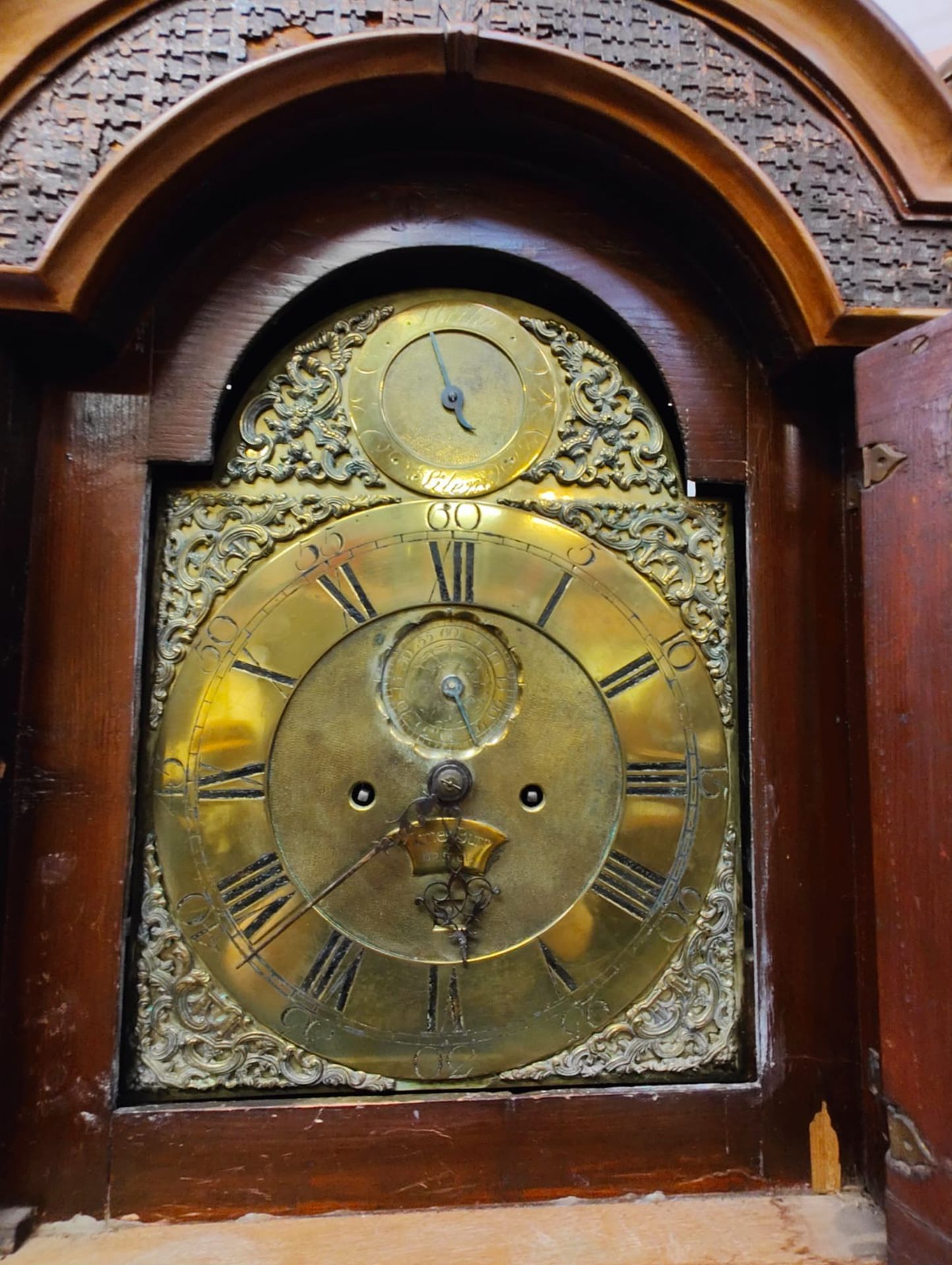 JAMES BURR - BRISTOL 18TH CENTURY LONGCASE CLOCK - Image 5 of 15