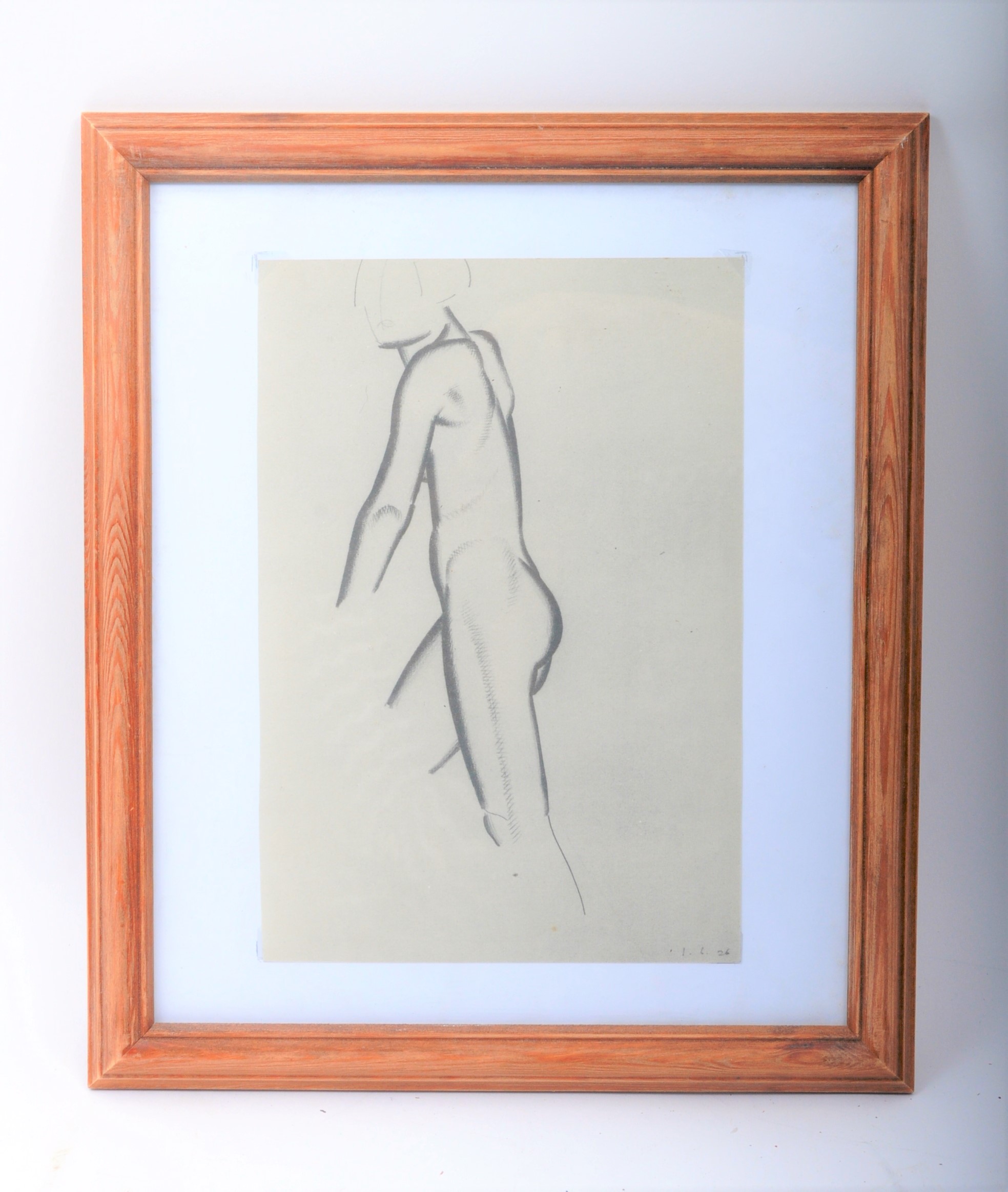 ERIC GILL - PAIR OF 20TH CENTURY 'FIRST NUDES' SKETCHES PRINTS - Image 2 of 8