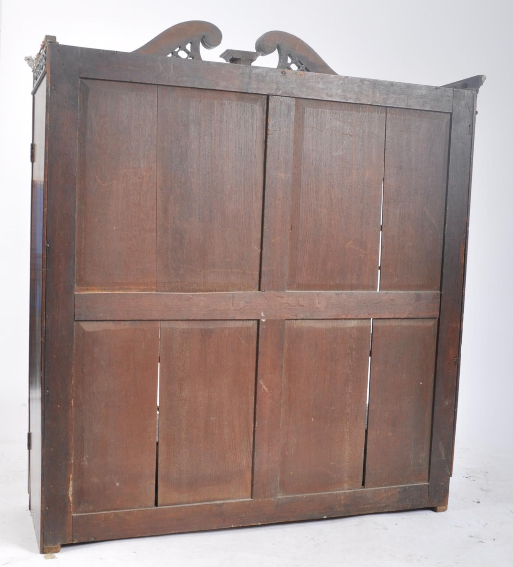 18TH CENTURY GEORGE III MARQUETRY INLAID BUREAU BOOKCASE - Image 12 of 23