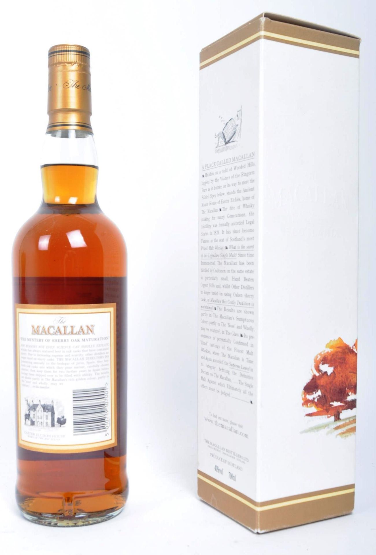 THE MACALLAN SINGLE MALT SCOTCH WHISKY 10 YEARS OLD 70CL - Image 3 of 4