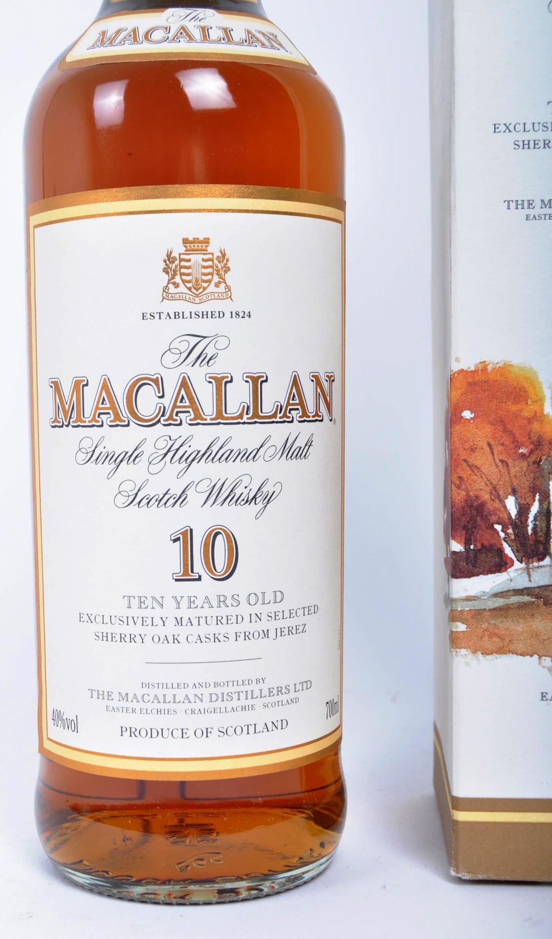 THE MACALLAN SINGLE MALT SCOTCH WHISKY 10 YEARS OLD 70CL - Image 2 of 4