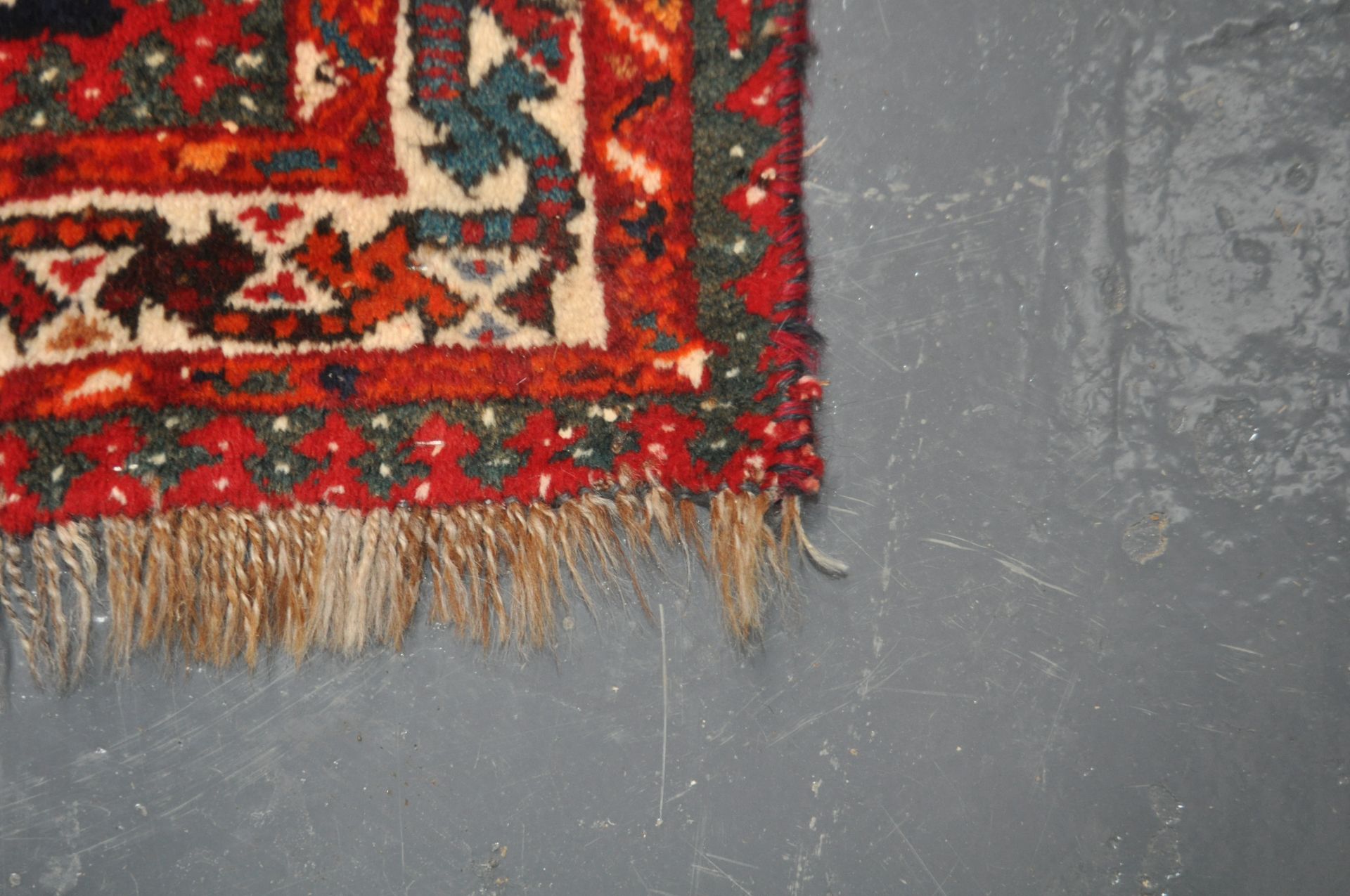 PERSIAN NOMADIC QASHQAI HAND KNOTTED FLOOR CARPET RUG - Image 4 of 13