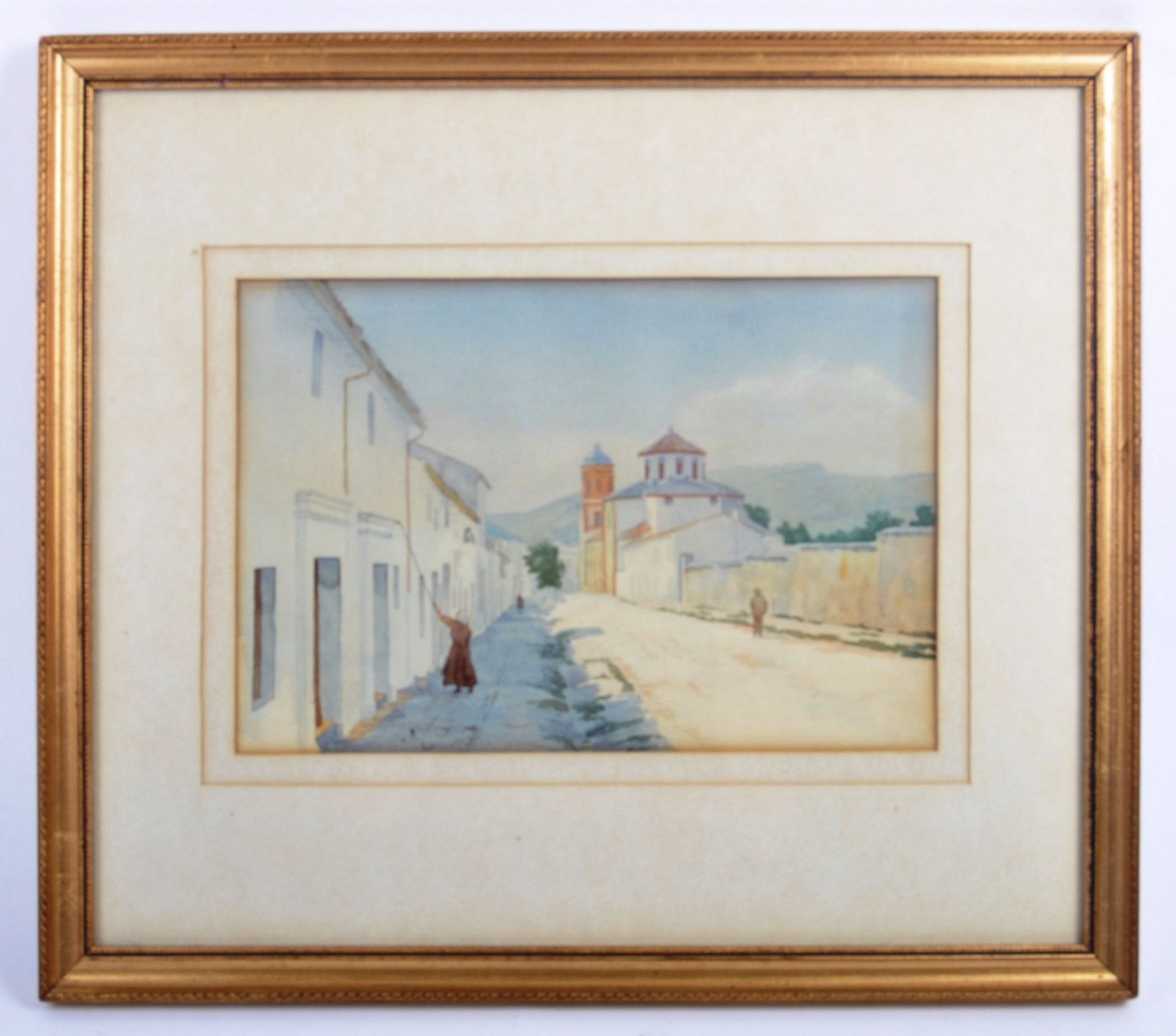SIGNED ORIGINAL EARLY 20TH CENTURY WATERCOLOUR ON PAPER