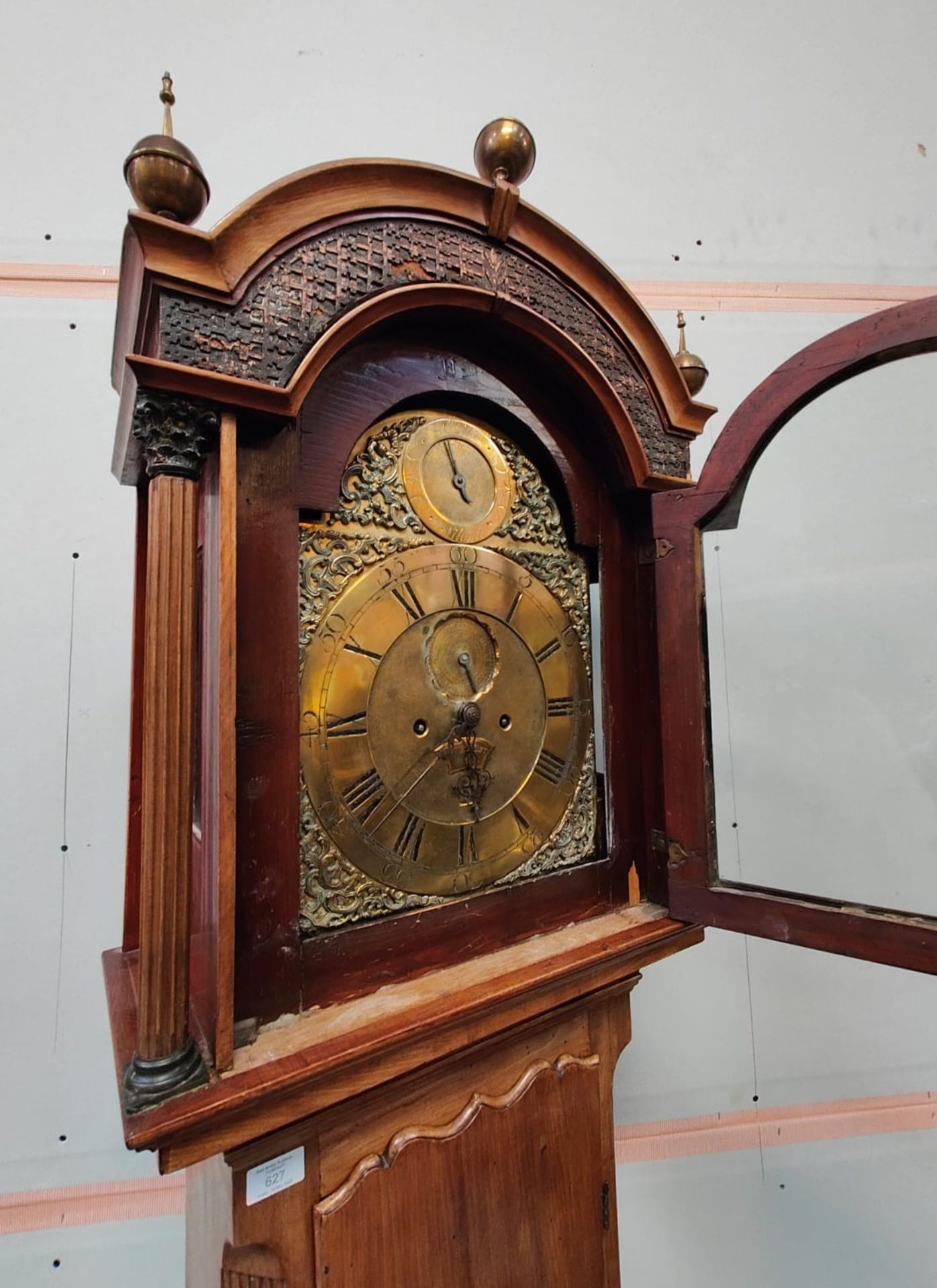 JAMES BURR - BRISTOL 18TH CENTURY LONGCASE CLOCK - Image 2 of 15