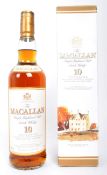THE MACALLAN SINGLE MALT SCOTCH WHISKY 10 YEARS OLD 70CL