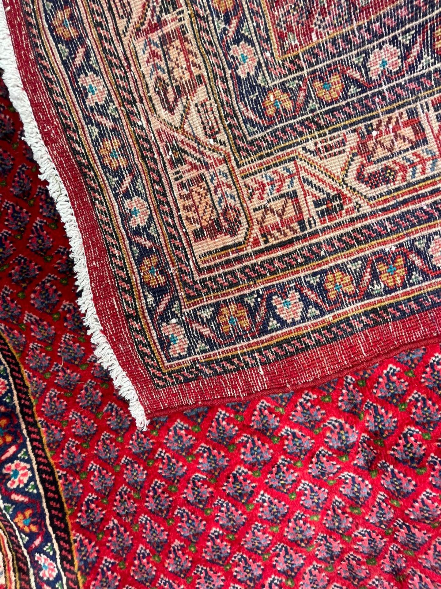 EARLY 20TH CENTURY NORTH WEST PERSIAN MIR KELLEH FLOOR RUG - Image 5 of 6