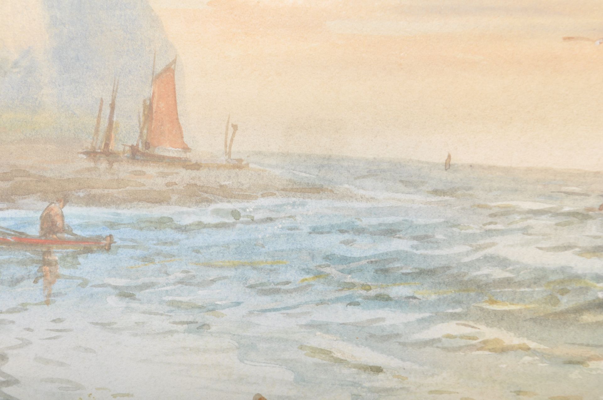 WILLIAM HENRY EARP (1854-) MARITIME WATERCOLOUR PAINTINGS (2) - Image 3 of 8