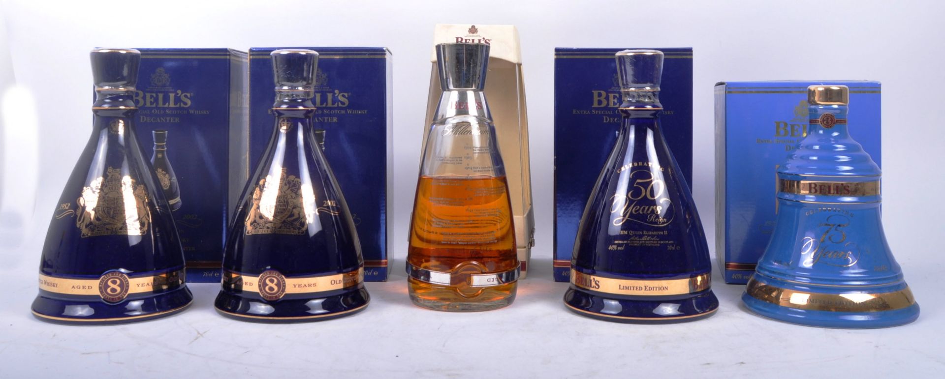 COLLECTION OF BOXED BELL'S WHISKY DECANTERS - Image 5 of 12
